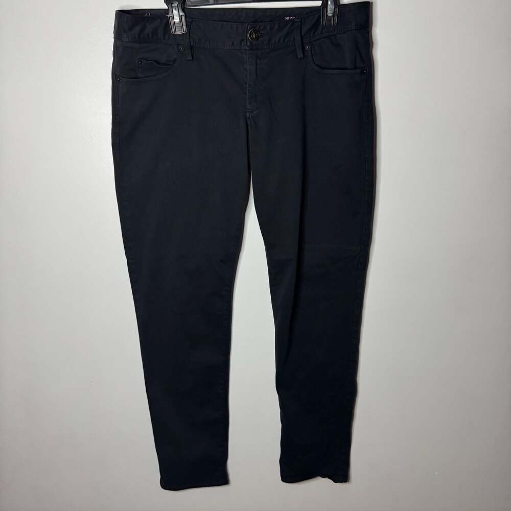 Lilly Pulitzer Women's Black Five-Pocket Stretch Pants Size 12